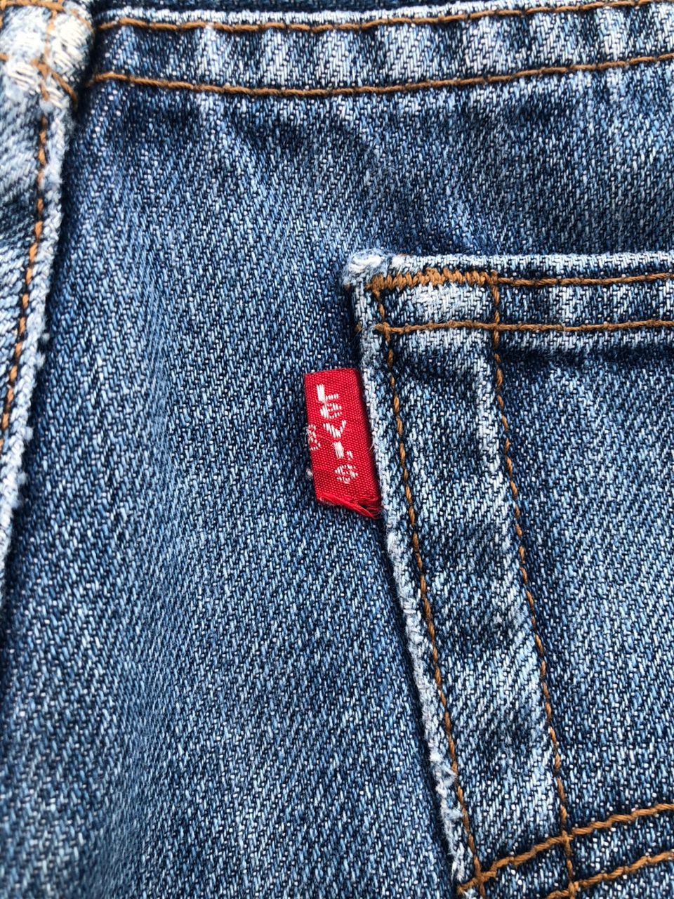 Levi's Vintage Levi's 501 Denim Jeans Skull Design Size US 33 - 8 Thumbnail