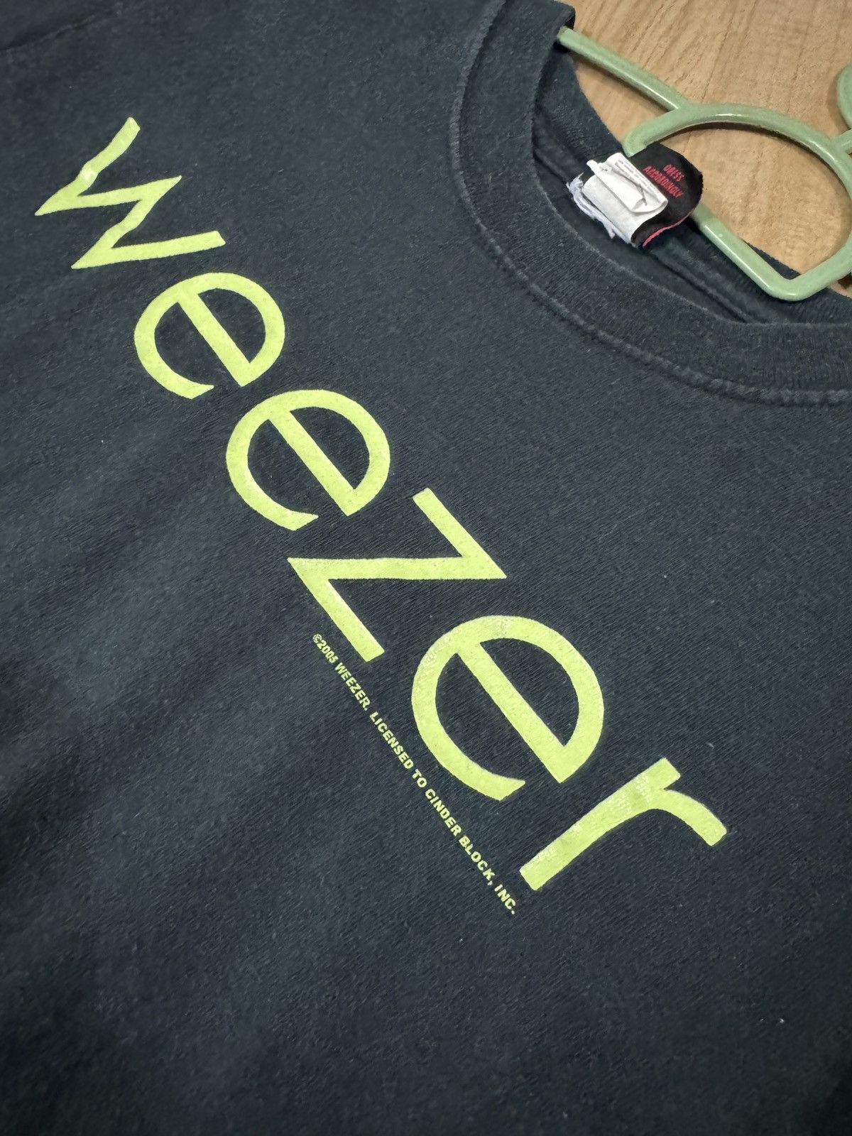 Band Tees × Vintage Vintage Weezer T shirt Size US S / EU 44-46 / 1 - 4 Thumbnail