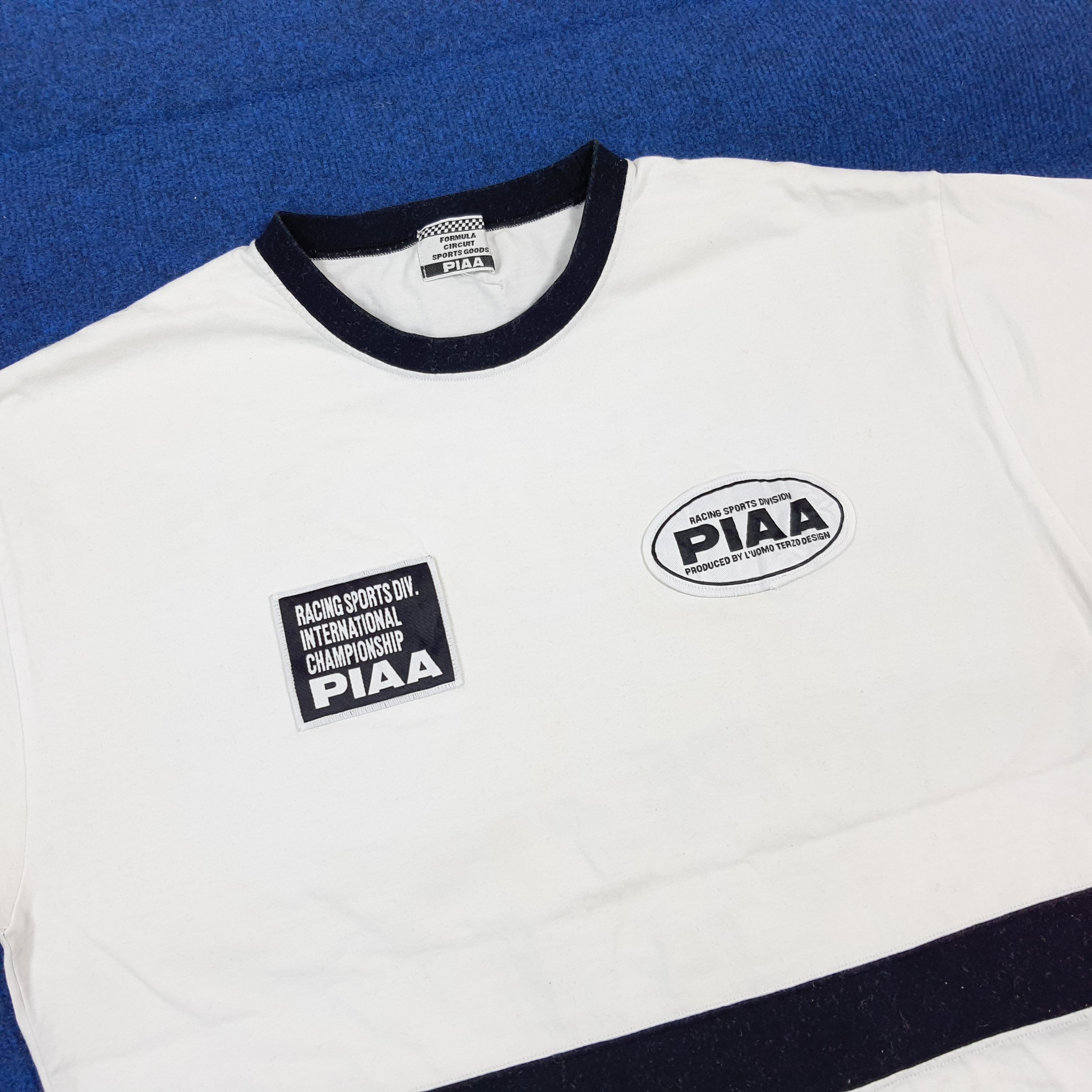 Vintage Vintage PIAA Motor Sports Racing Tshirt C299N79 Size US L / EU 52-54 / 3 - 2 Thumbnail