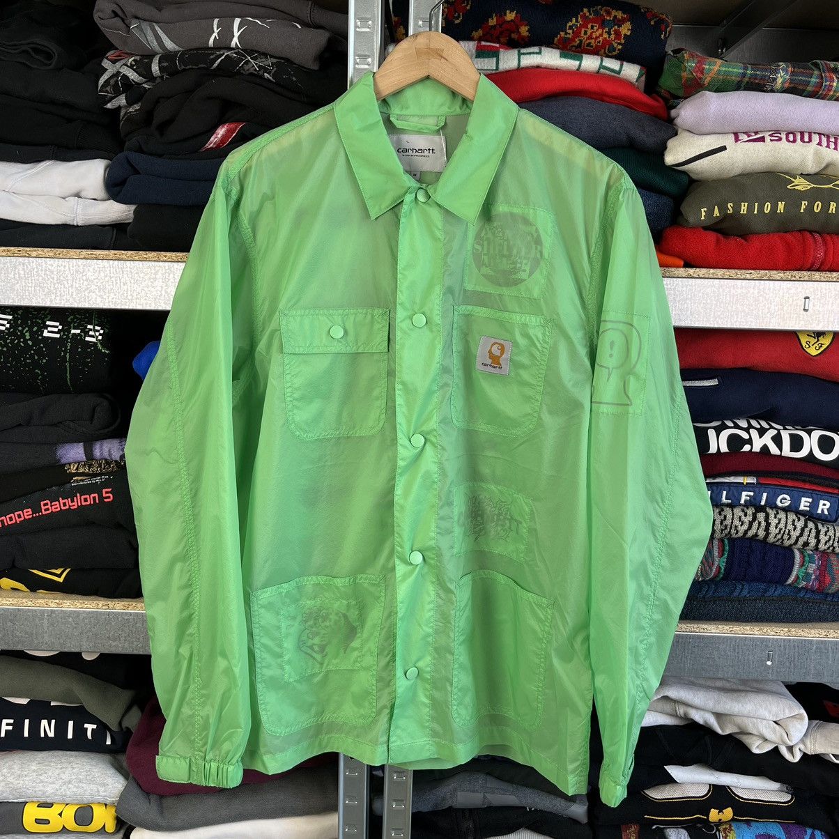 Brain Dead CARHARTT WIP x BRAIN DEAD LIGHT CHORE JACKET Size US M / EU 48-50 / 2 - 1 Thumbnail