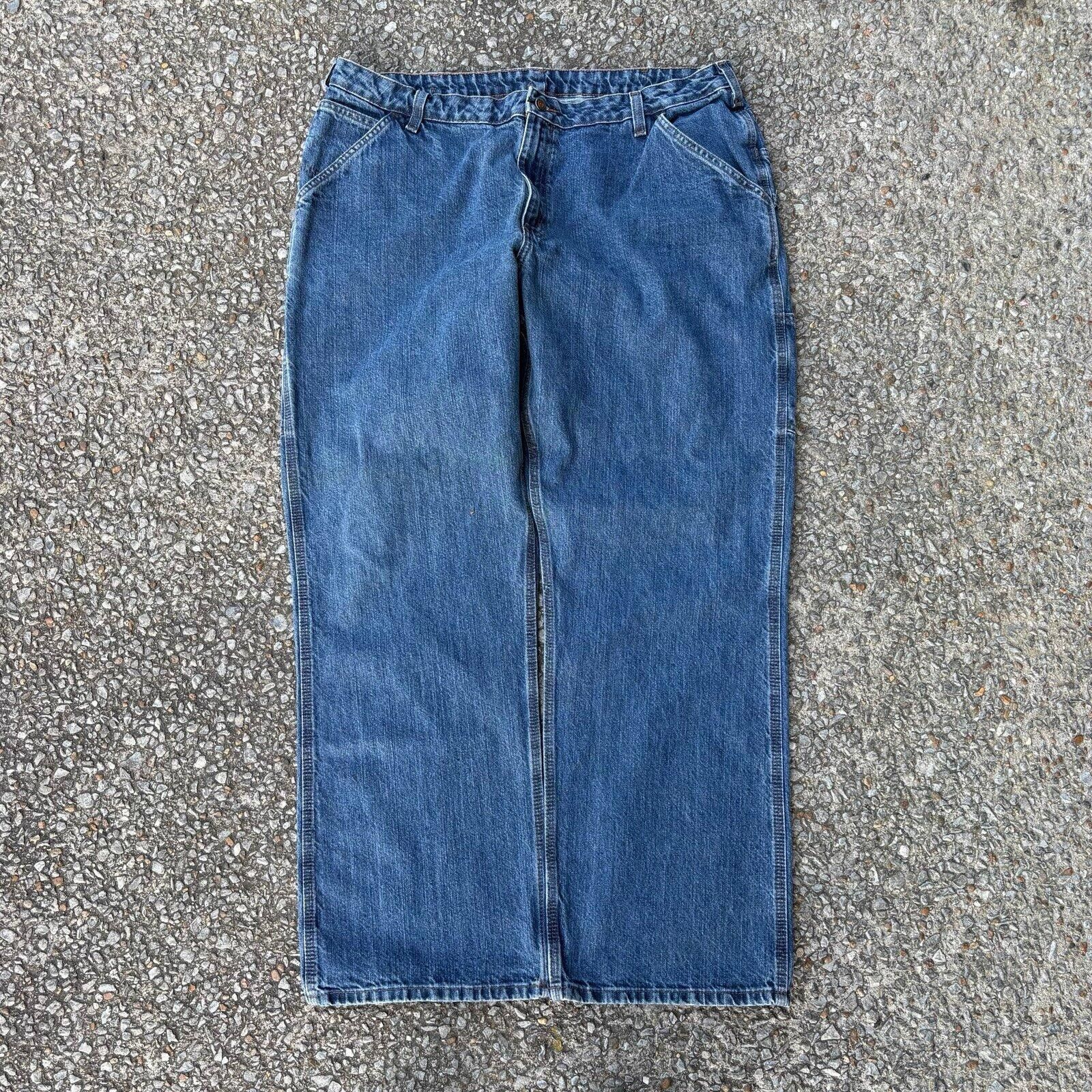 Carhartt Vintage 90s baggy Carhartt blue jeans Size US 38 / EU 54 - 8 Thumbnail