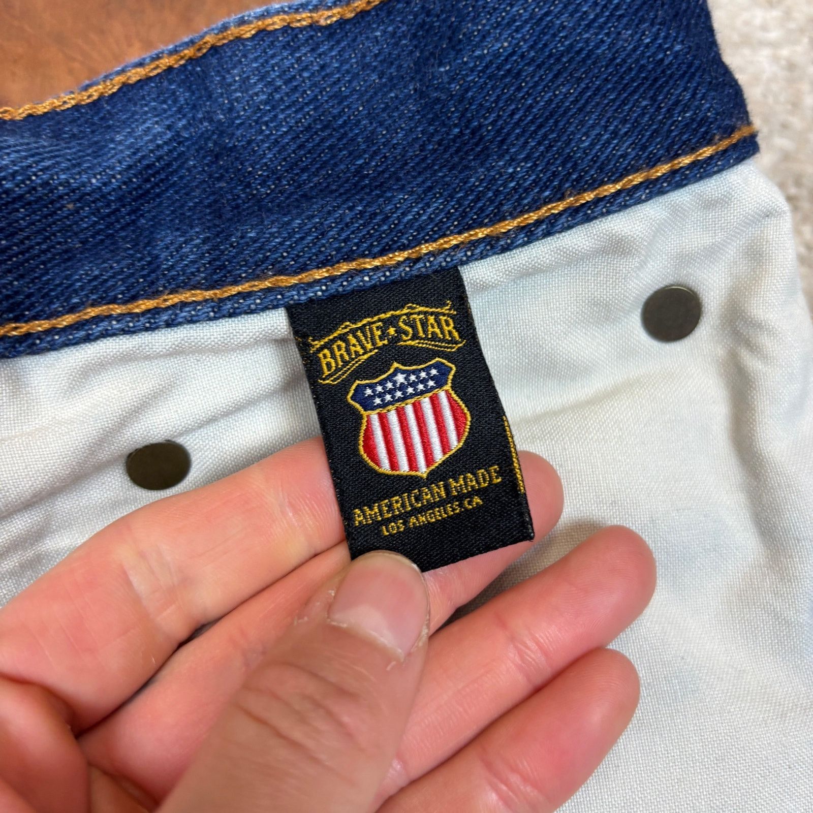 Brave Star Selvage Brave Star Slim Straight Cone Selvedge Jeans Men's 32x29 Size US 32 / EU 48 - 5 Thumbnail