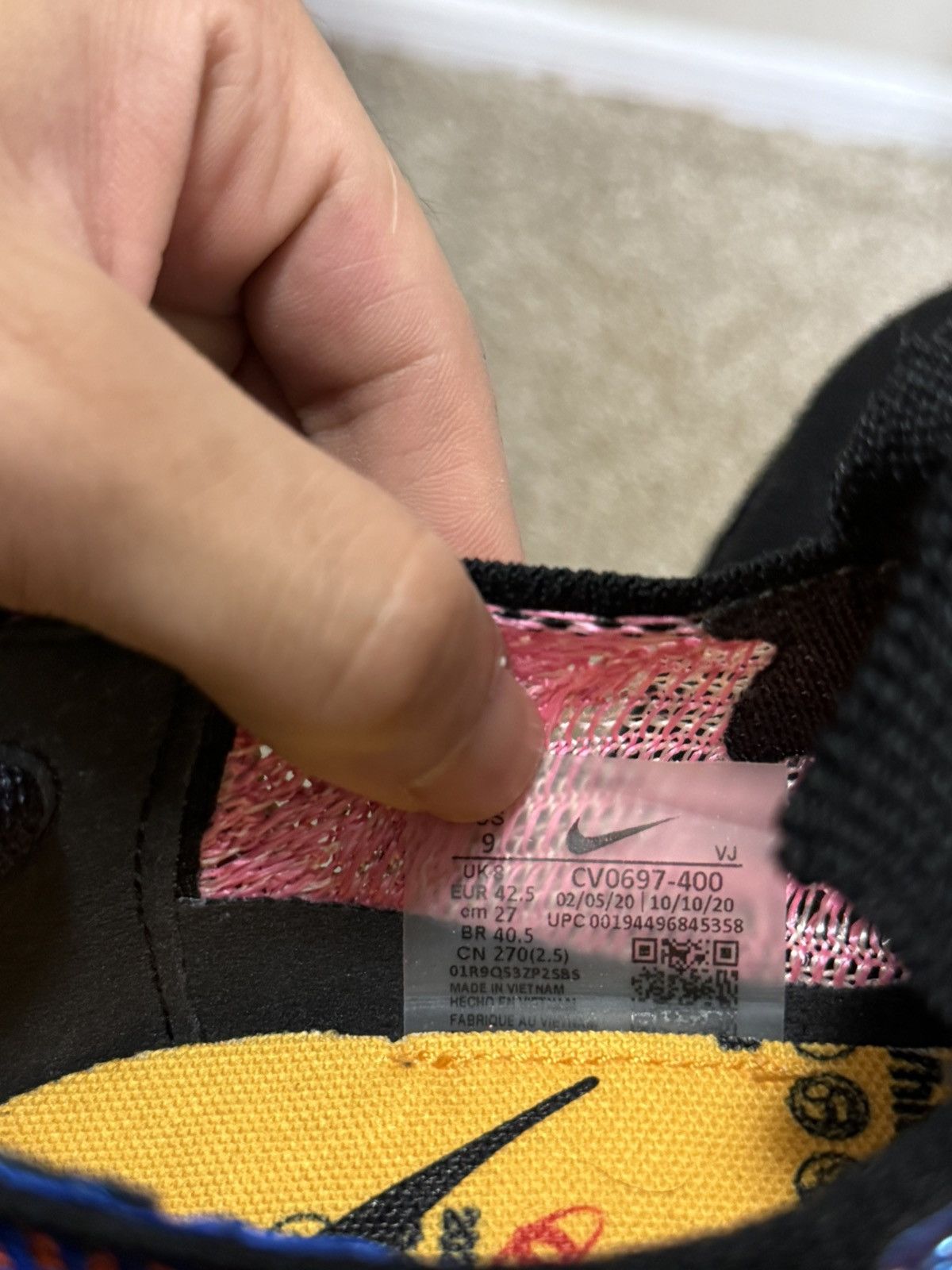 Nike × Off-White Off White Air Zoom Tempo Size US 9 / EU 42 - 8 Thumbnail