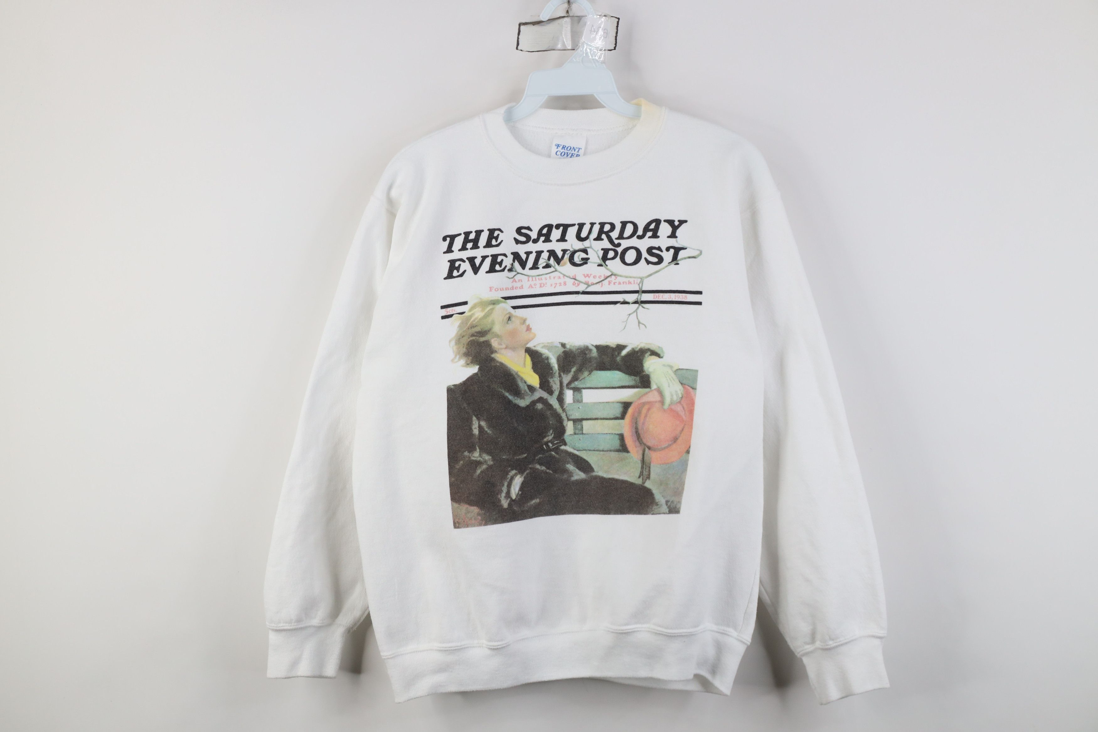 Vintage Vintage 90s Saturday Evening Post Crewneck Sweatshirt USA Size M / US 6-8 / IT 42-44 - 1 Thumbnail