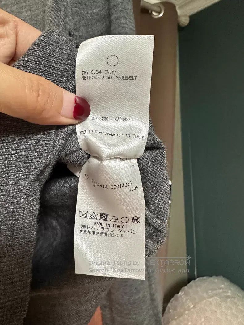 Thom Browne Thom Browne Knit Pullover Size US M / EU 48-50 / 2 - 5 Thumbnail