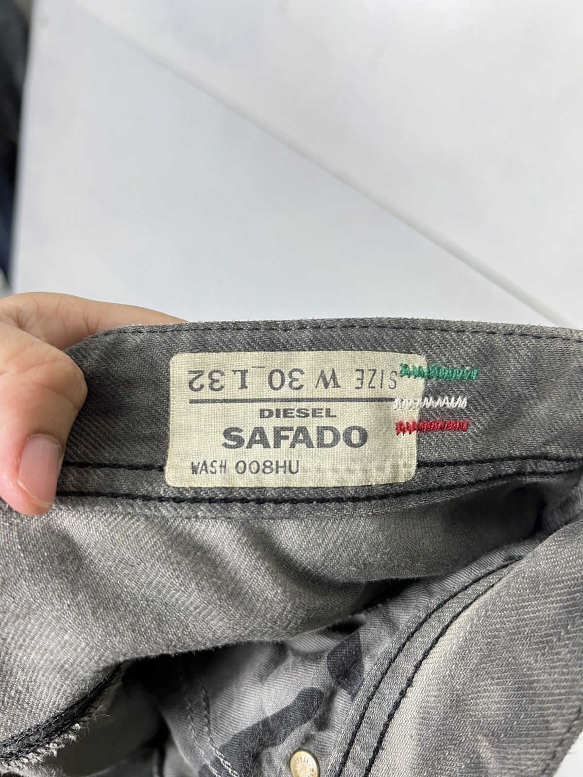 Diesel 🔥 FLARE DIESEL DISTRESSED DYED JEANS Size US 34 / EU 50 - 14 Thumbnail