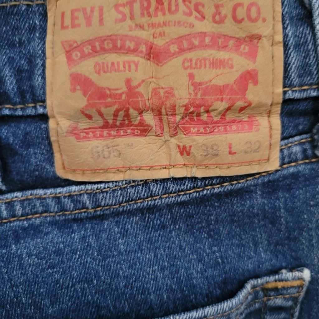 Levi's Levi's Jeans 505 Straight Leg 38/32 Men Excellent Condition Size US 38 / EU 54 - 6 Thumbnail