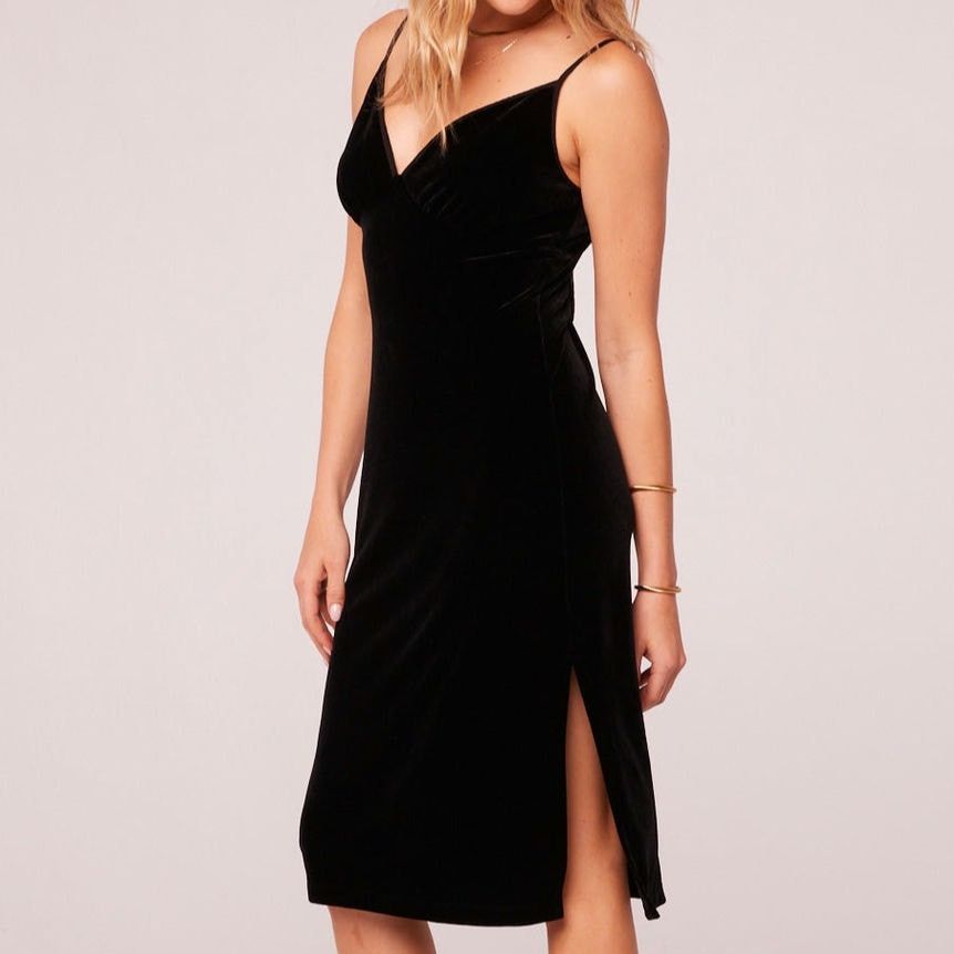 Other NWT Band of the Free Girl Crush Velvet Midi Dress Sz. S Size S / US 4 / IT 40 - 4 Thumbnail
