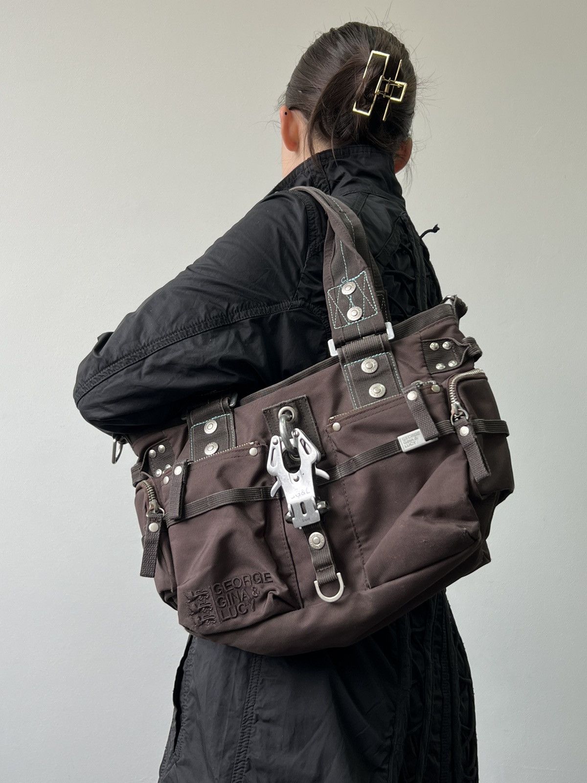 George Gina & Lucy × Hysteric Glamour George Gina & Lucy GGL Alyx style avant-garde vintage bag Size ONE SIZE - 1 Thumbnail