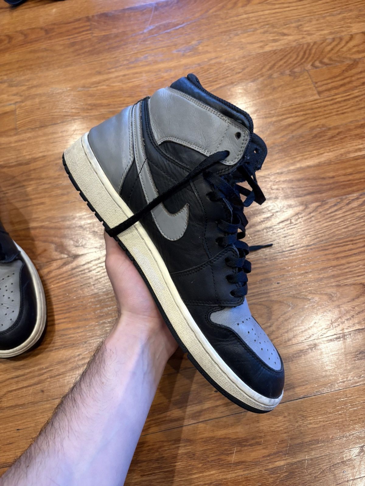Nike 2013 Jordan 1 Shadow Size US 12 / EU 45 - 6 Thumbnail