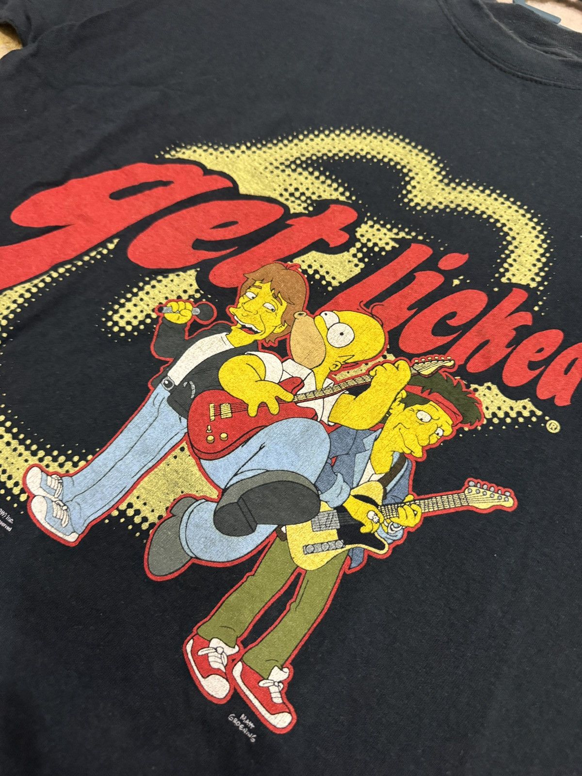 Vintage VINTAGE THE ROLLING STONES X THE SIMPSONS 2002 TOUR TSHIRT Size US L / EU 52-54 / 3 - 2 Thumbnail