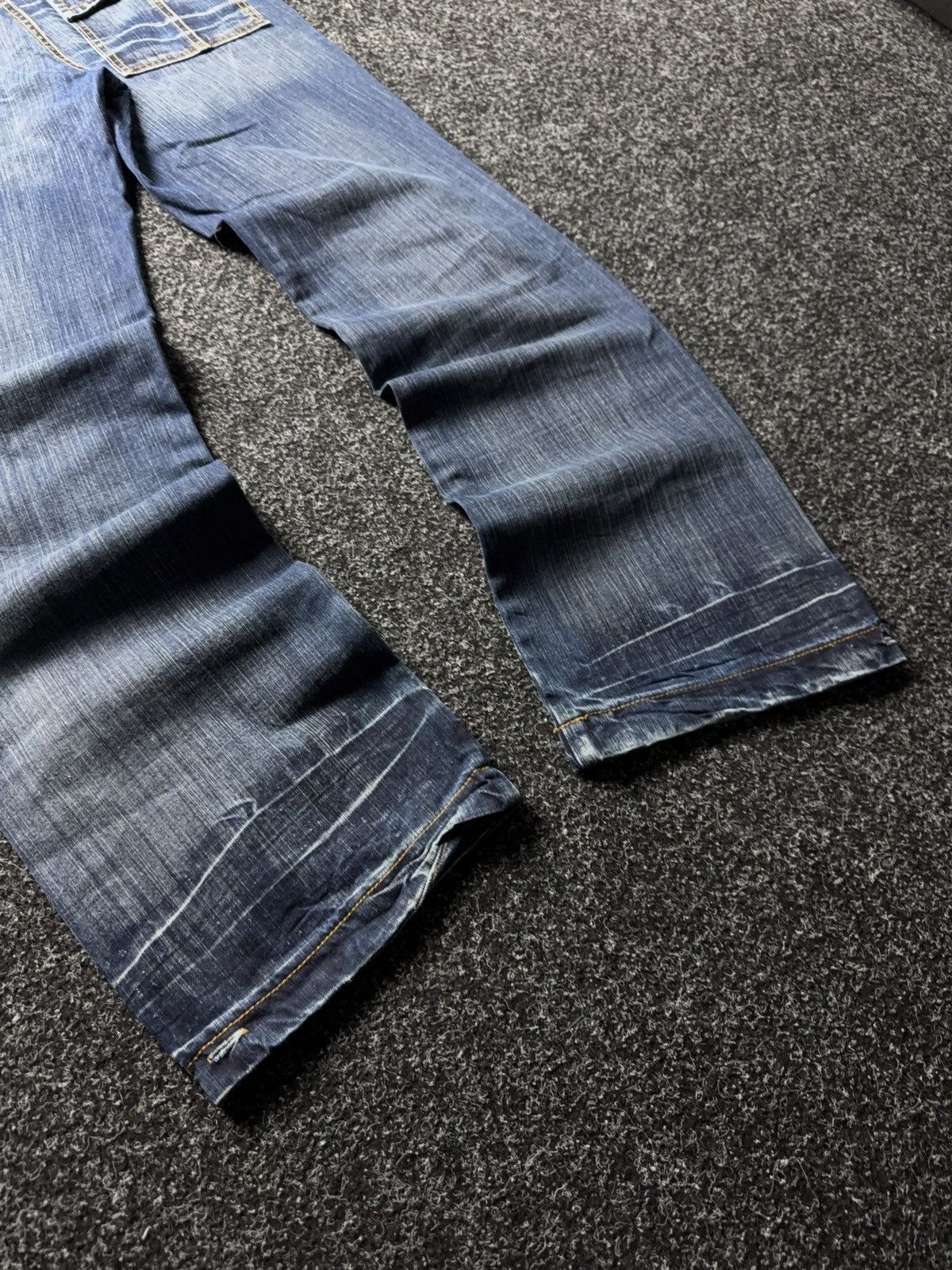 Japanese Brand Avant-garde 00s Retro Vintage baggy Japanese Y2K Denim pants Size US 33 - 13 Thumbnail