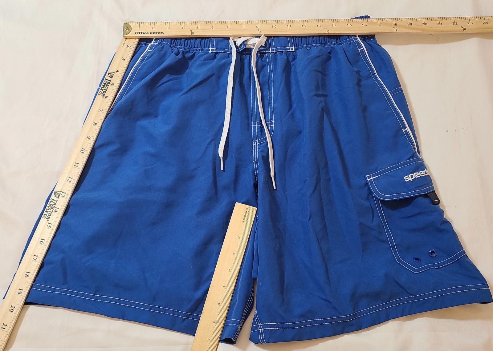 Speedo Speedo Shorts Mens Size Large Trunks Swimwear Board Shorts Size US 34 / EU 50 - 3 Thumbnail