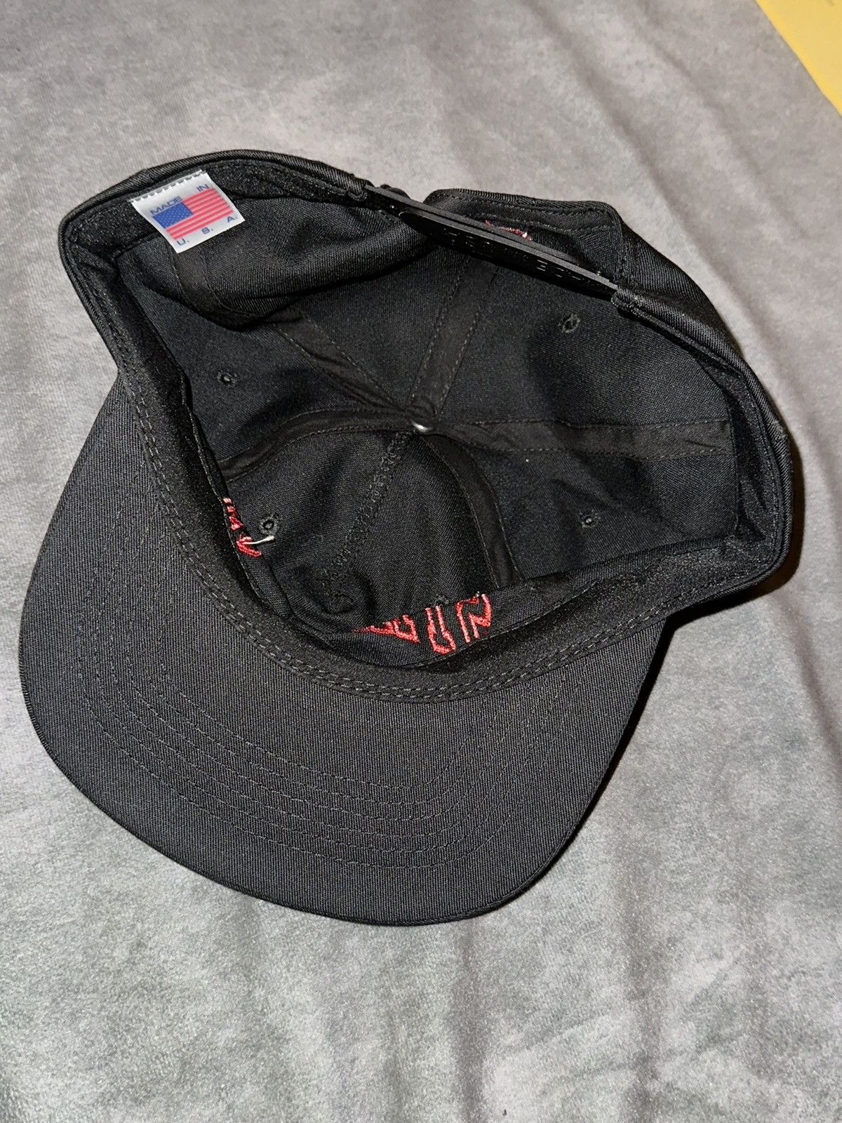 Stray Rats 2015 DS Red on Black Arch Logo cap Size ONE SIZE - 4 Thumbnail