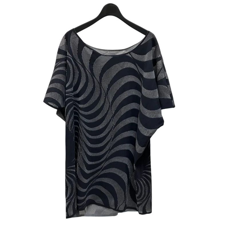 Issey Miyake Issey Miyake Asymmetric mesh top Size L / US 10 / IT 46 - 1 Thumbnail