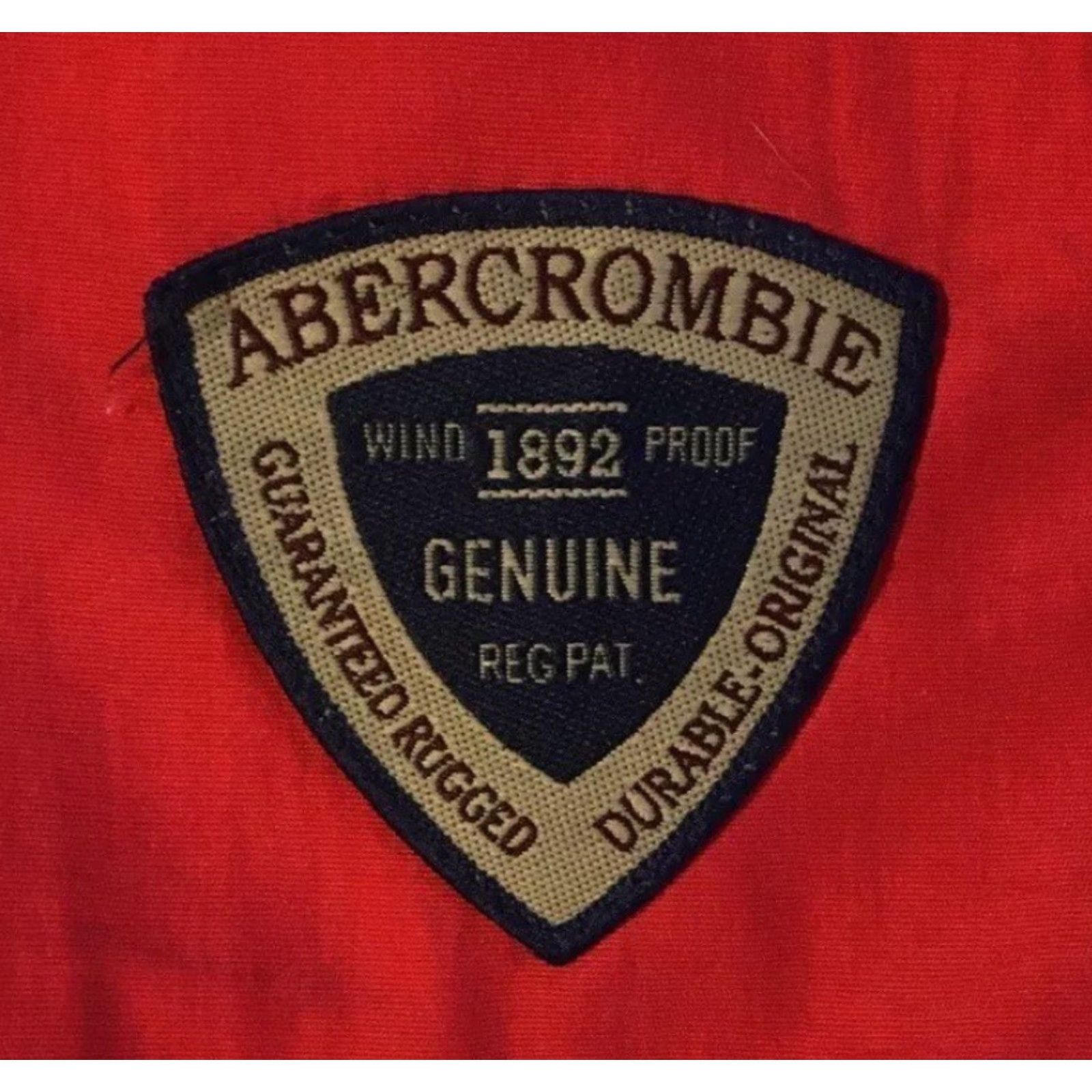 Abercrombie & Fitch VINTAGE Abercrombie & Fitch Extreme Conditions Jacket XL Anorak Ski Snowboard Grunge 90s Y2K Red Nylon Zip Pockets Hooded 1/4 Zip 1/2 Zip Mens Jacket Size US XL / EU 56 / 4 - 2 Thumbnail