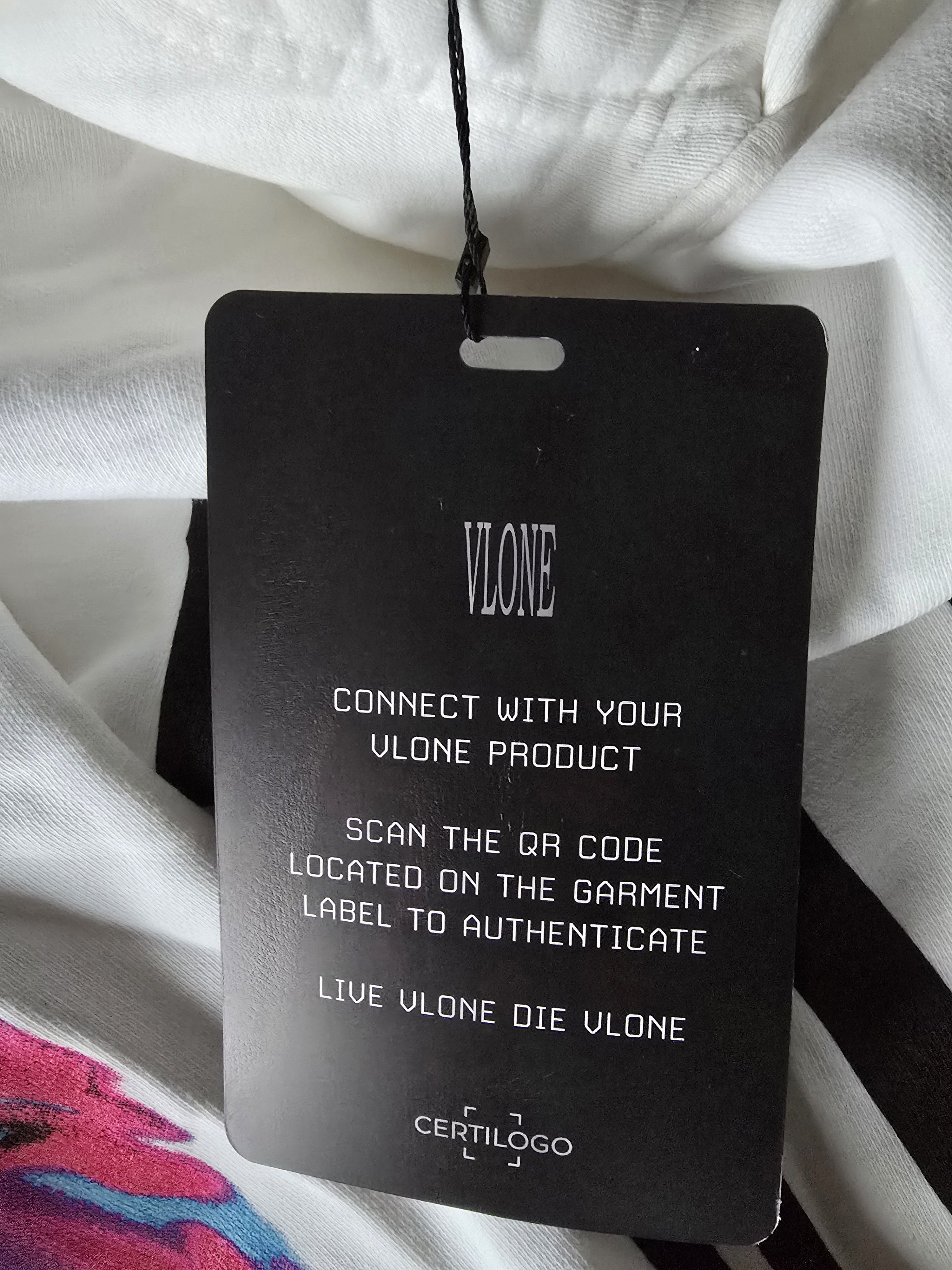 Vlone Vlone Vice City Hoodie 'White' Size US M / EU 48-50 / 2 - 5 Thumbnail