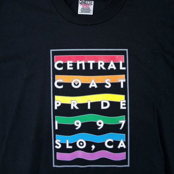 Vintage DS Vintage Central Coast Pride Fest California 1997 T-Shirt Size US XL / EU 56 / 4 - 1 Thumbnail