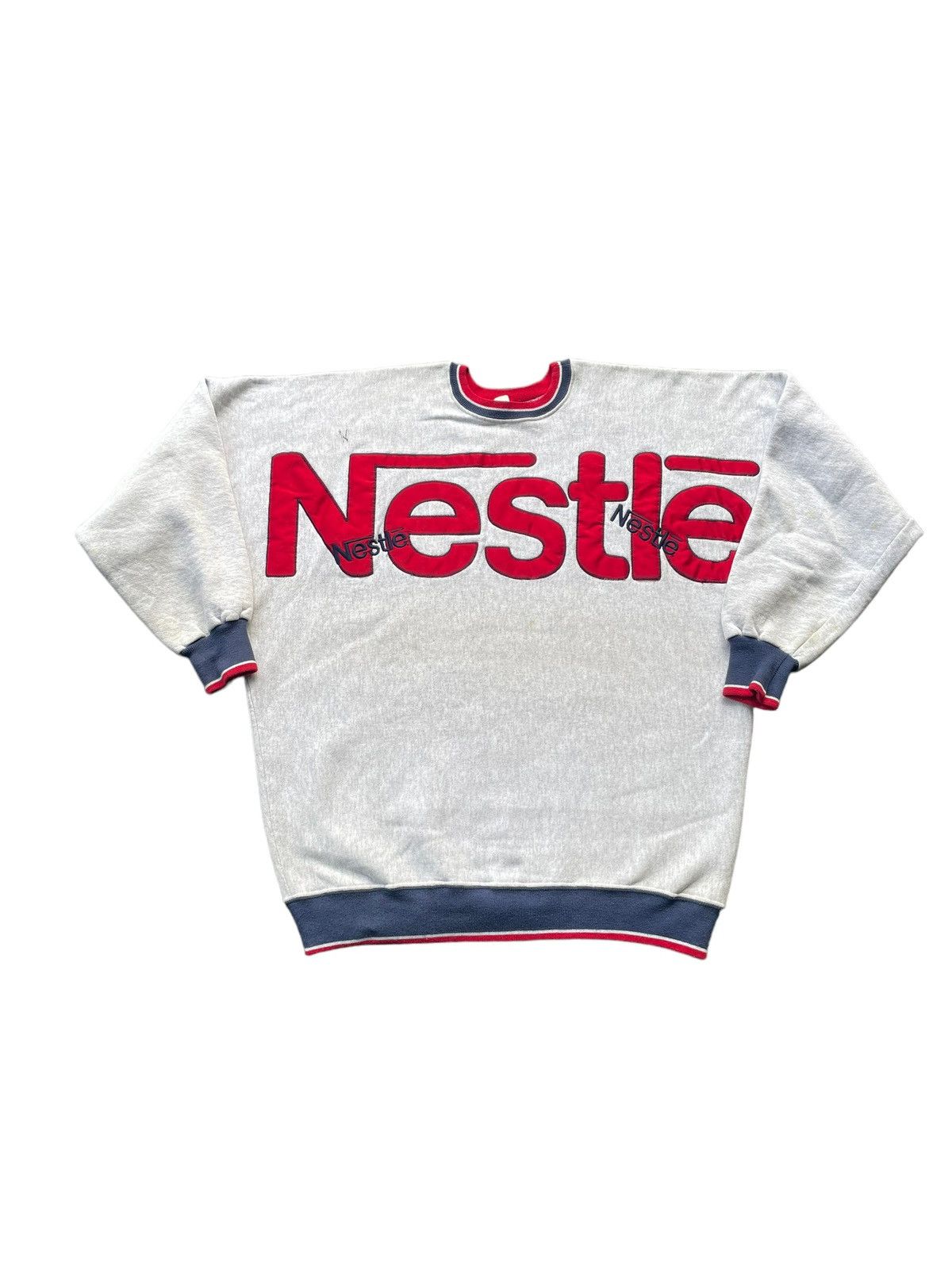 Vintage Vintage Nestle Crewneck Size US XXL / EU 58 / 5 - 1 Thumbnail