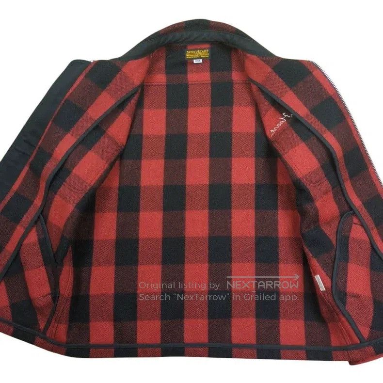 Iron Heart Iron Heart Alpaca wool logging jacket Size US L / EU 52-54 / 3 - 5 Thumbnail