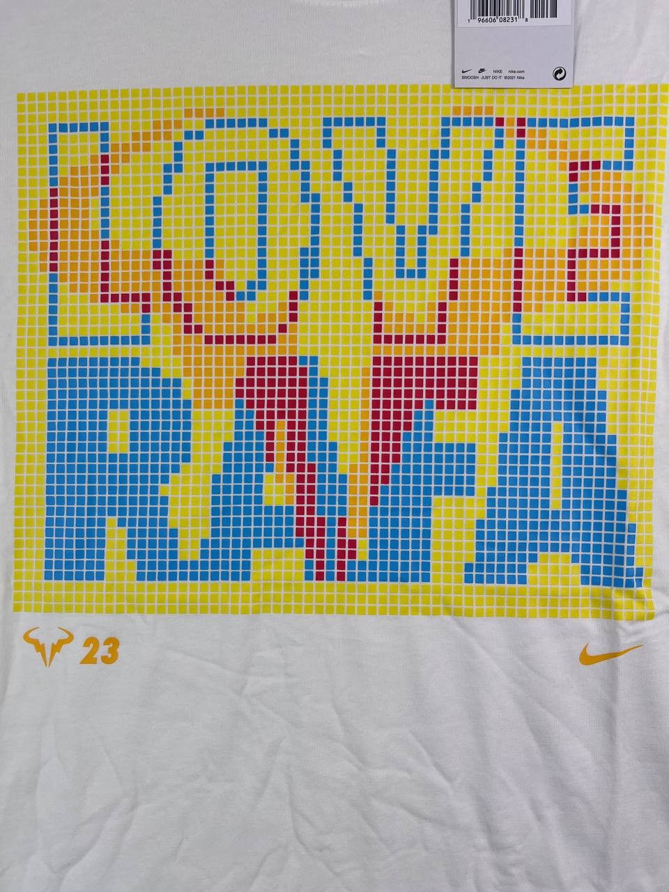 Nike NWT Nike Rafa Love Tennis T-Shirt FN5318-100 Mens Size L Size US L / EU 52-54 / 3 - 2 Thumbnail