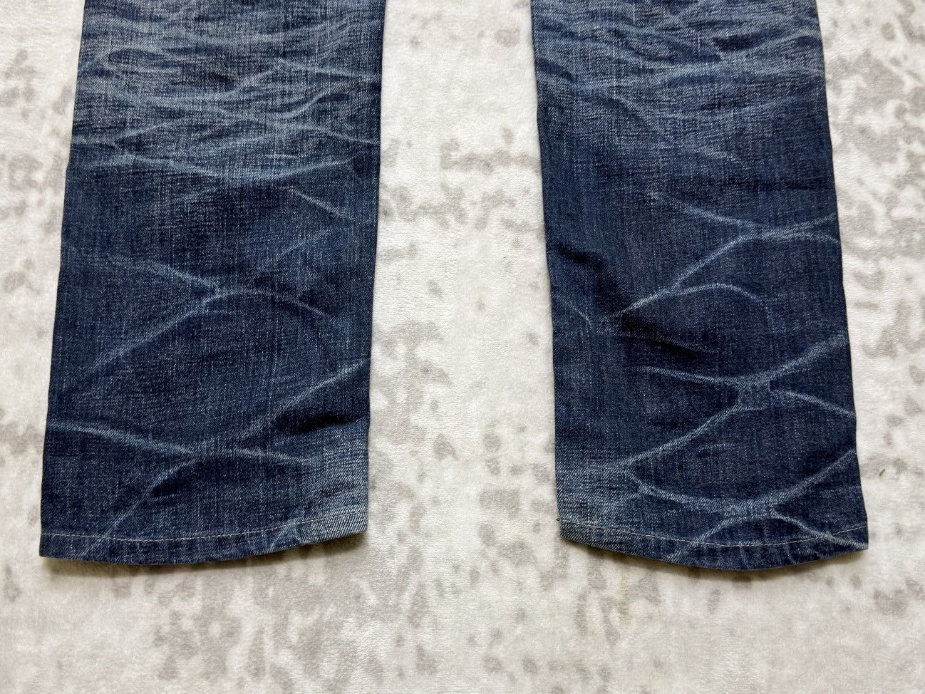 GOSTAR DE FUGA Vintage Gostar de Fuga Selvedge Claw Mark Whiskered Denim Size US 30 / EU 46 - 14 Thumbnail