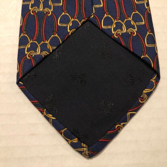 Brooks Brothers brooks brothers men's new navy silk tie 3 5/8" X 59 1/2" Size ONE SIZE - 8 Thumbnail