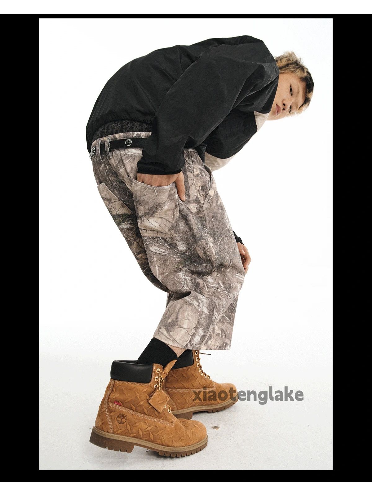 Designer × Japanese Brand × Vintage Unisex outdoor real tree camo pattern graphic cargo shorts Size US 34 / EU 50 - 3 Thumbnail