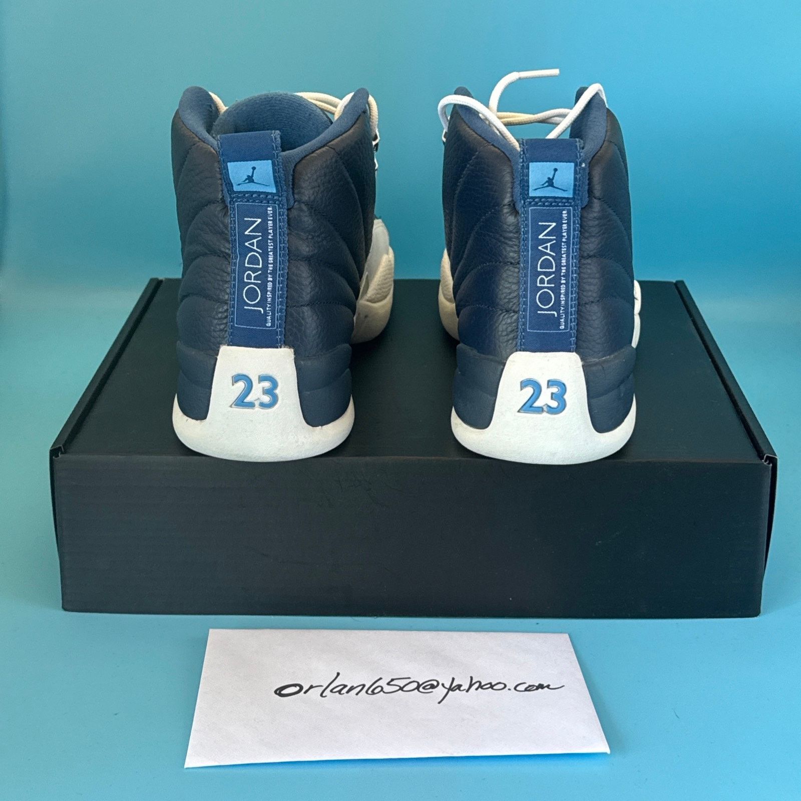 Jordan Brand Air Jordan 12 Retro 'Obsidian' 2012 sz m8.5 Size US 8.5 / EU 41-42 - 6 Thumbnail