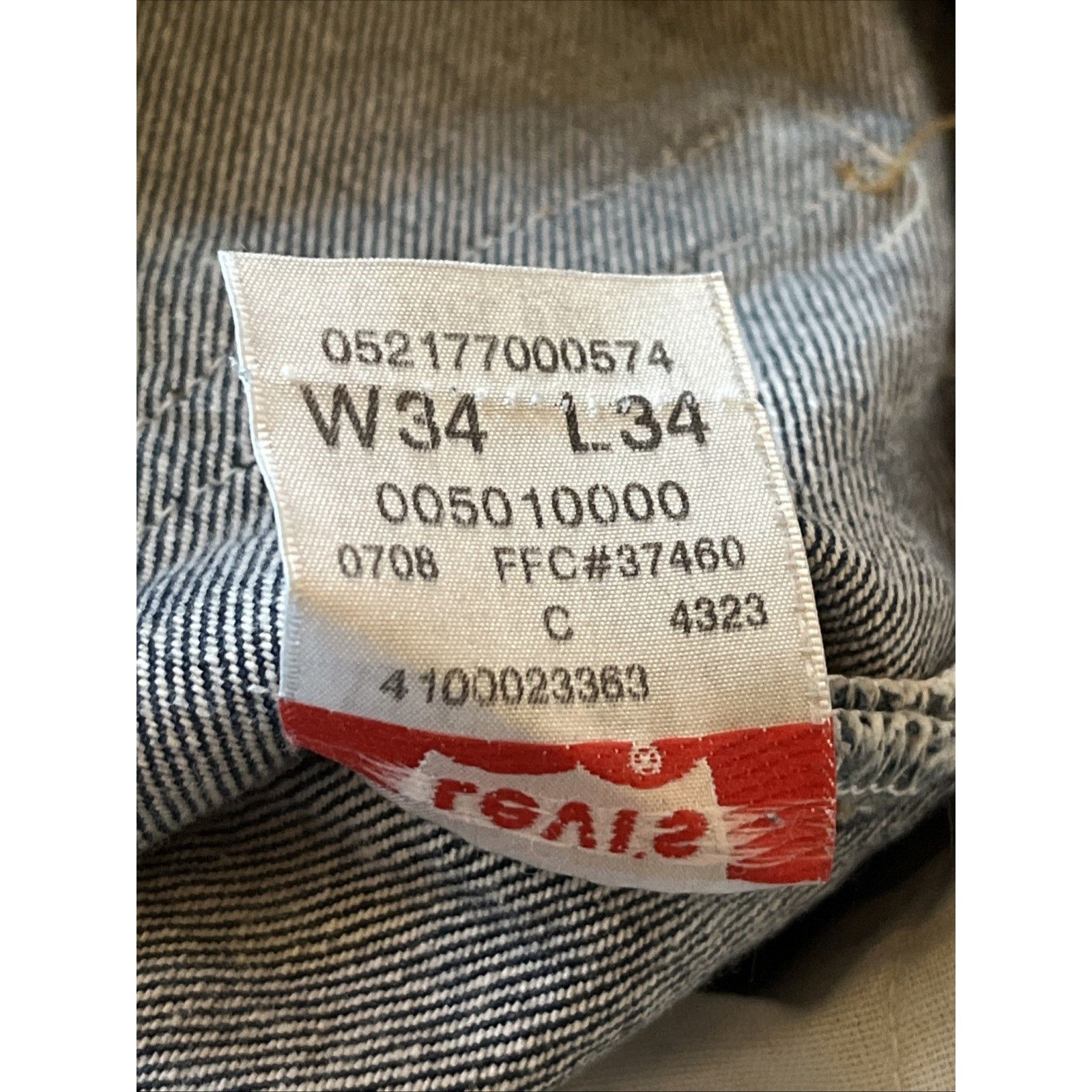 Levi's Vtg Levis 501xx Jeans Blue Denim Button Med Wash Mens 32x31 Size US 32 / EU 48 - 5 Thumbnail
