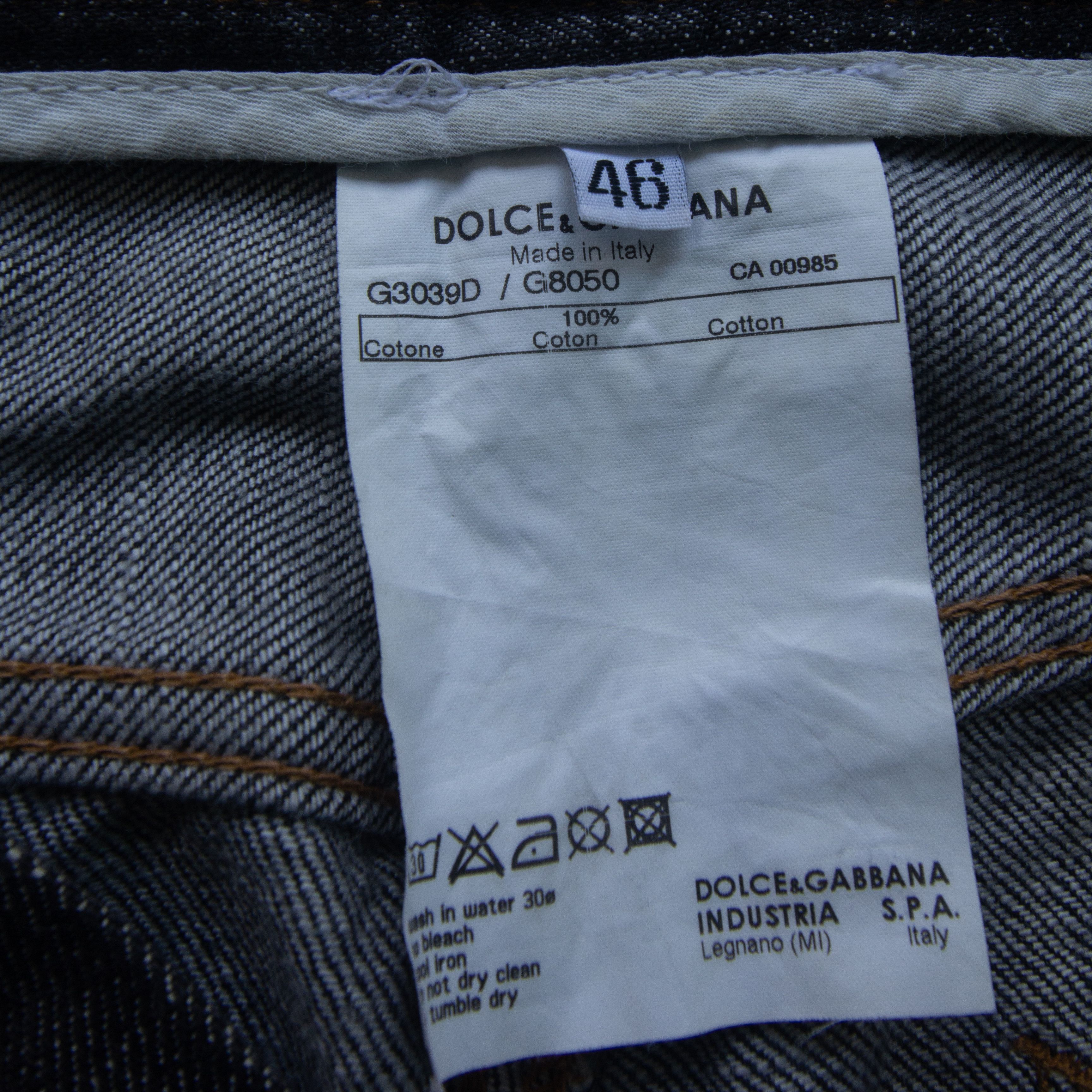 Dolce & Gabbana DnG Paint Splatter Jeans Size US 32 / EU 48 - 11 Thumbnail