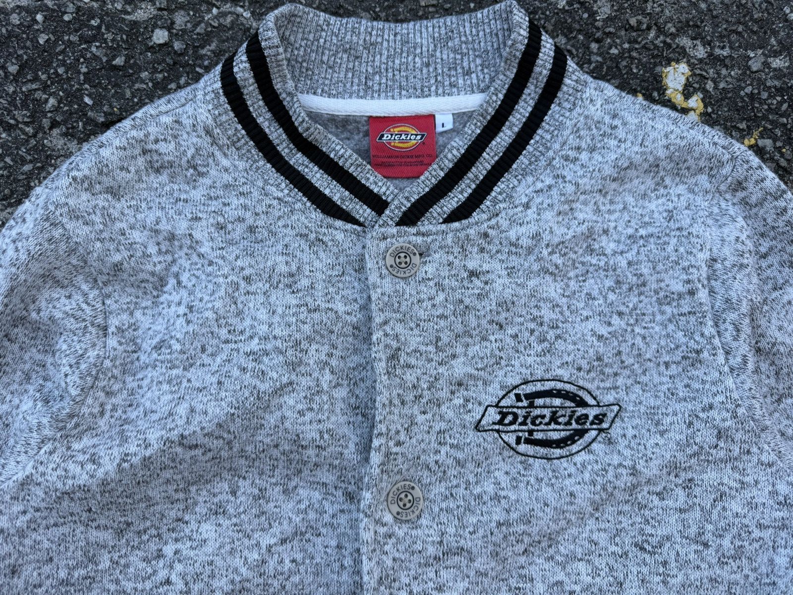 Dickies Dickies Vintage Button Varsity Jacket Size US L / EU 52-54 / 3 - 3 Thumbnail