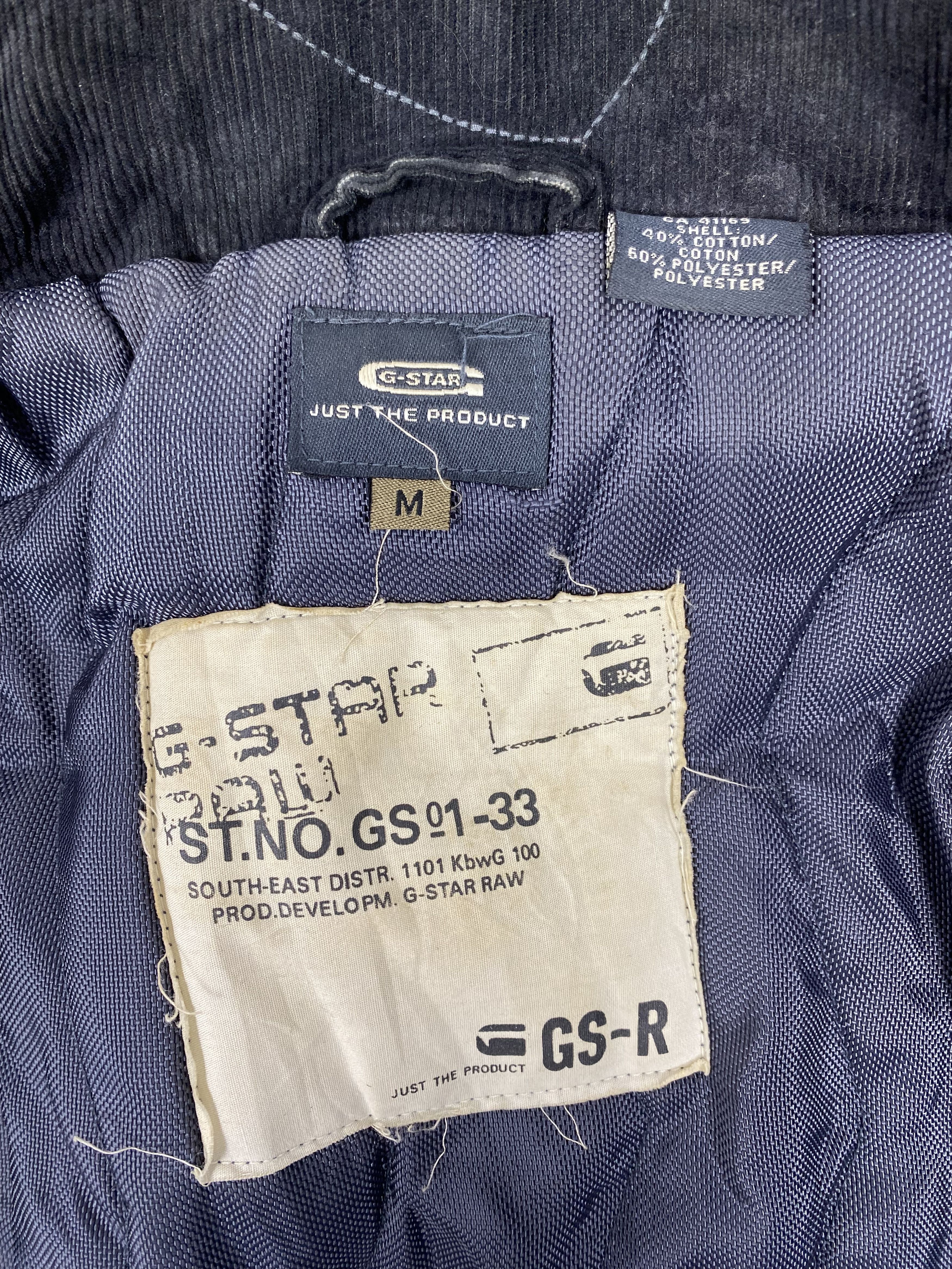 G-Star × Vintage Vintage G Star Raw Corduroy Jacket Size US M / EU 48-50 / 2 - 11 Thumbnail