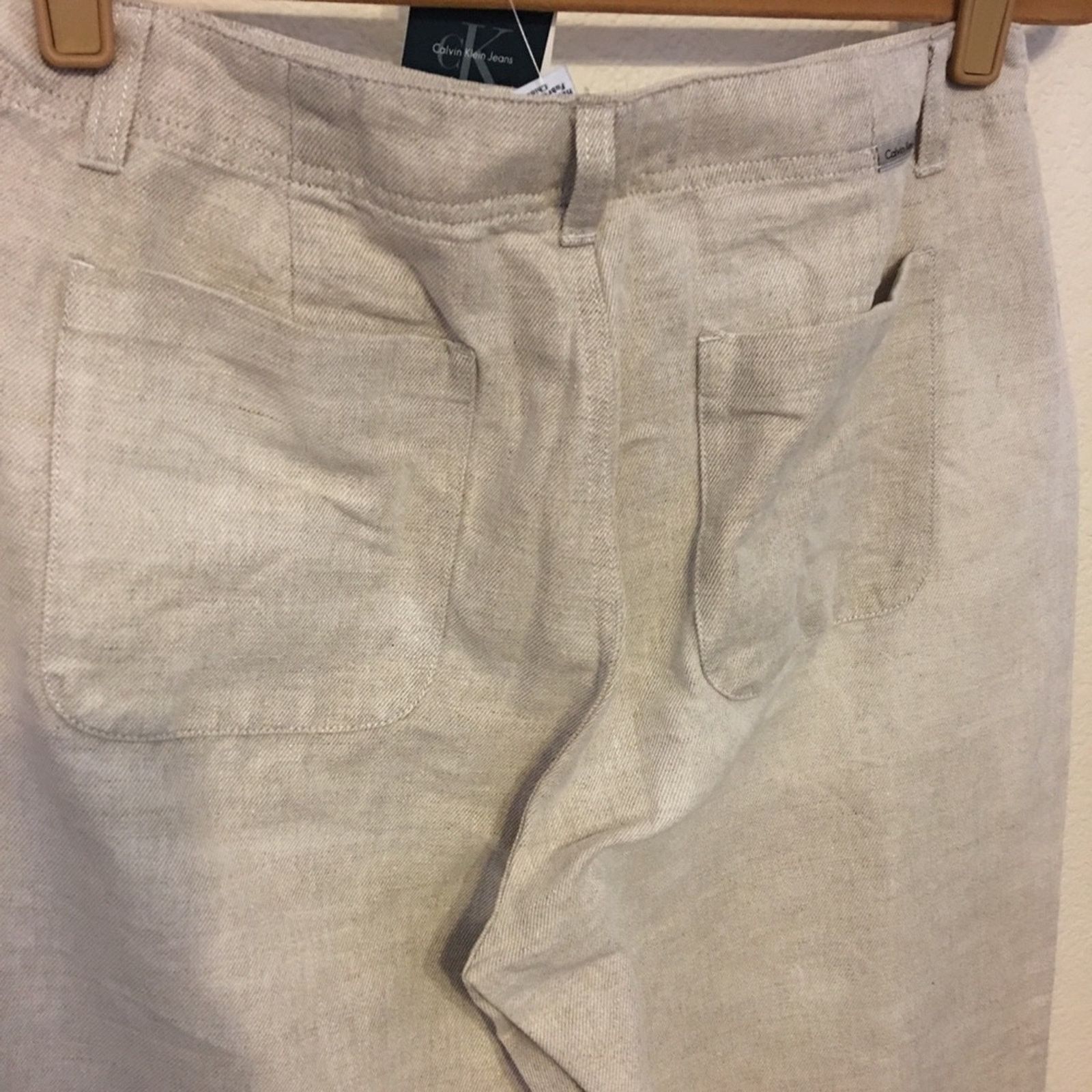 Calvin Klein Calvin Klein oyster cropped jeans NWT 8 Size 30" / US 8 / IT 44 - 5 Thumbnail