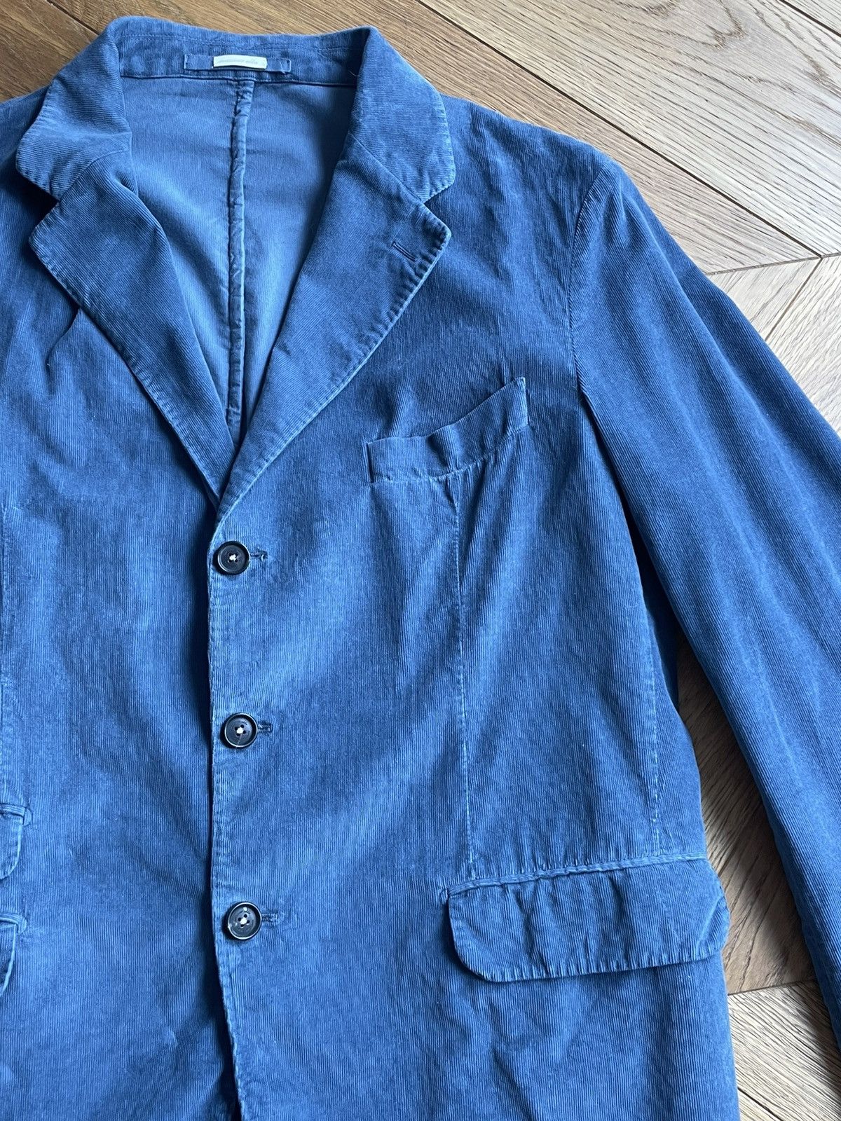 Massimo Alba Massimo Alba CATCH2 baby courdouy jacket in blue Size US L / EU 52-54 / 3 - 6 Thumbnail