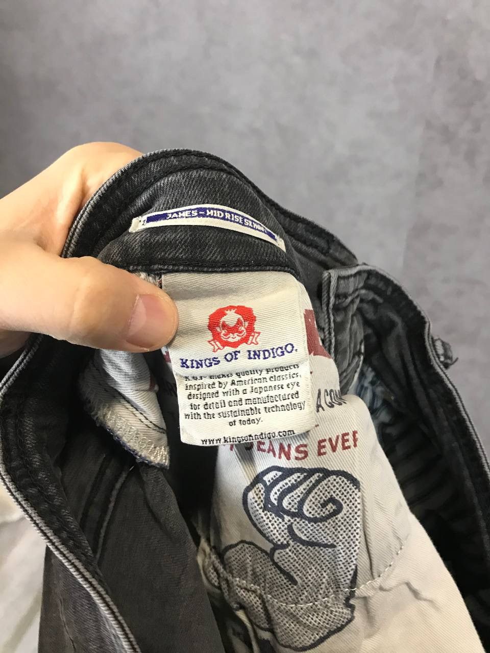 Vintage KOI Kings of Indigo jeans Size US 30 / EU 46 - 10 Thumbnail
