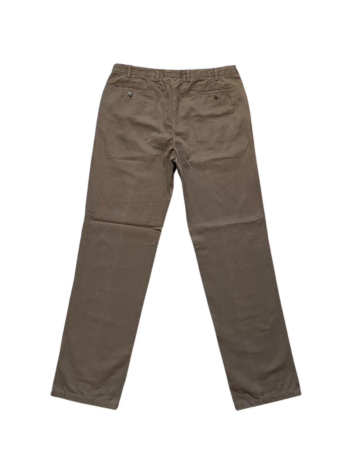 Loro Piana Loro Piana Chocolate Cotton Chino Pants Trousers Jeans Denim Size US 36 / EU 52 - 2 Thumbnail