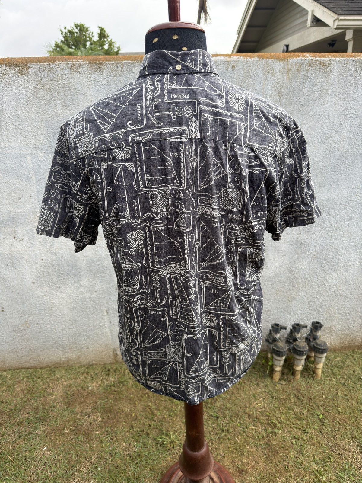 Reyn Spooner PreOwned Reyn Spooner Tailored Fit Blue Hawaiian Men's L Size US L / EU 52-54 / 3 - 2 Thumbnail