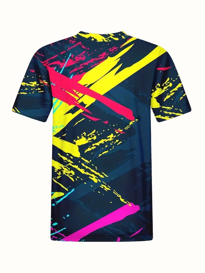 Other Graffiti Graphic Crew Neck Sports T-shirt, Short Sleeves Size M / US 6-8 / IT 42-44 - 5 Thumbnail