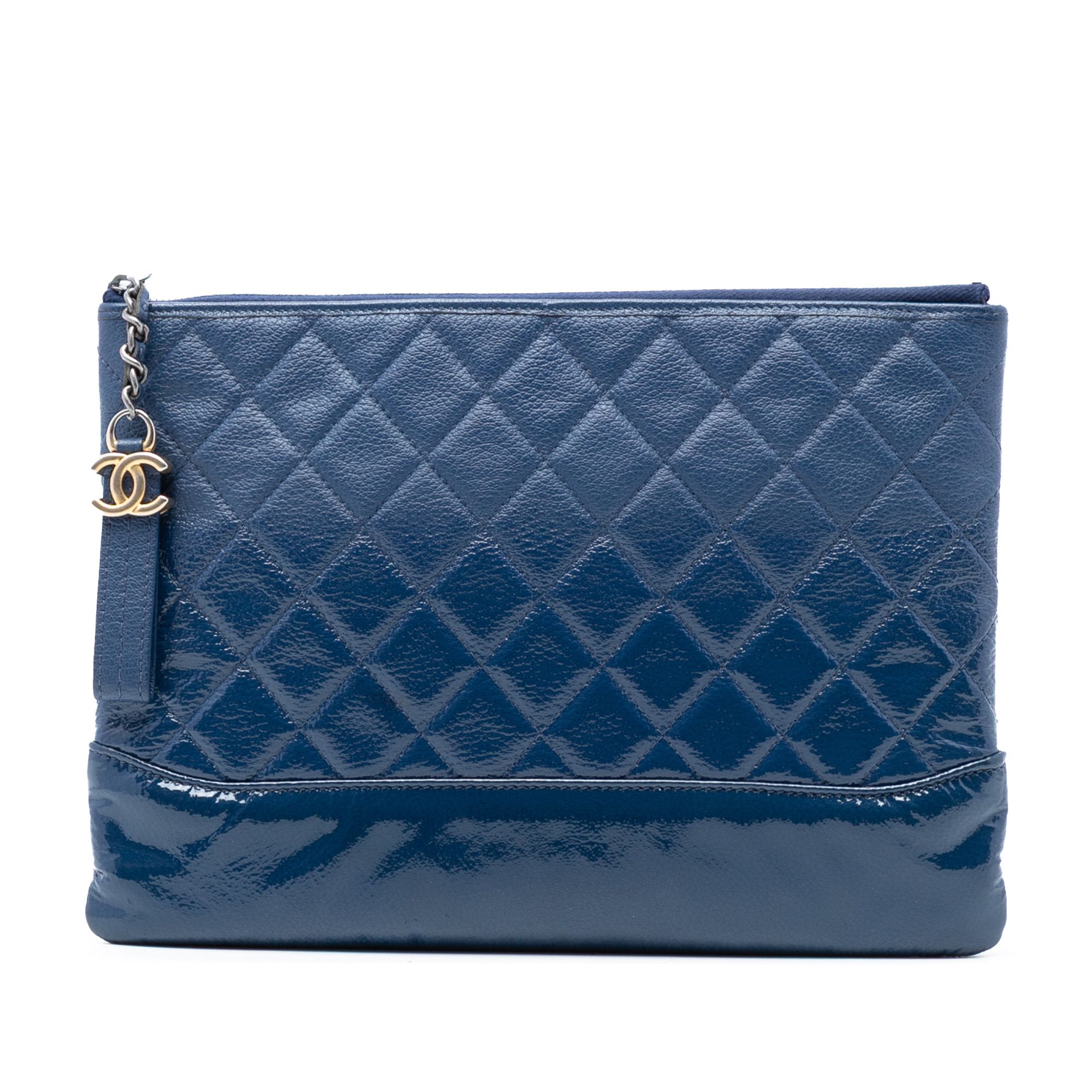 Chanel Chanel Medium Aged Calfskin Gabrielle O Case Clutch Size ONE SIZE - 1 Thumbnail