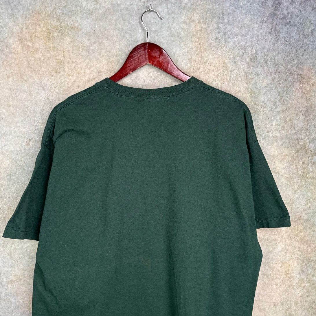 NFL × Vintage VTG 90s Green Bay Packers T Shirt Sz XL Green NFL Football Size US XL / EU 56 / 4 - 7 Thumbnail