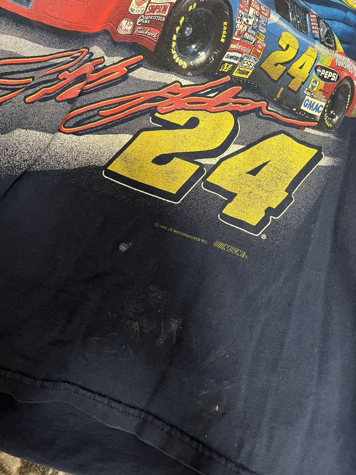 Vintage Vintage Gordon Racecar Tee Size US L / EU 52-54 / 3 - 2 Thumbnail