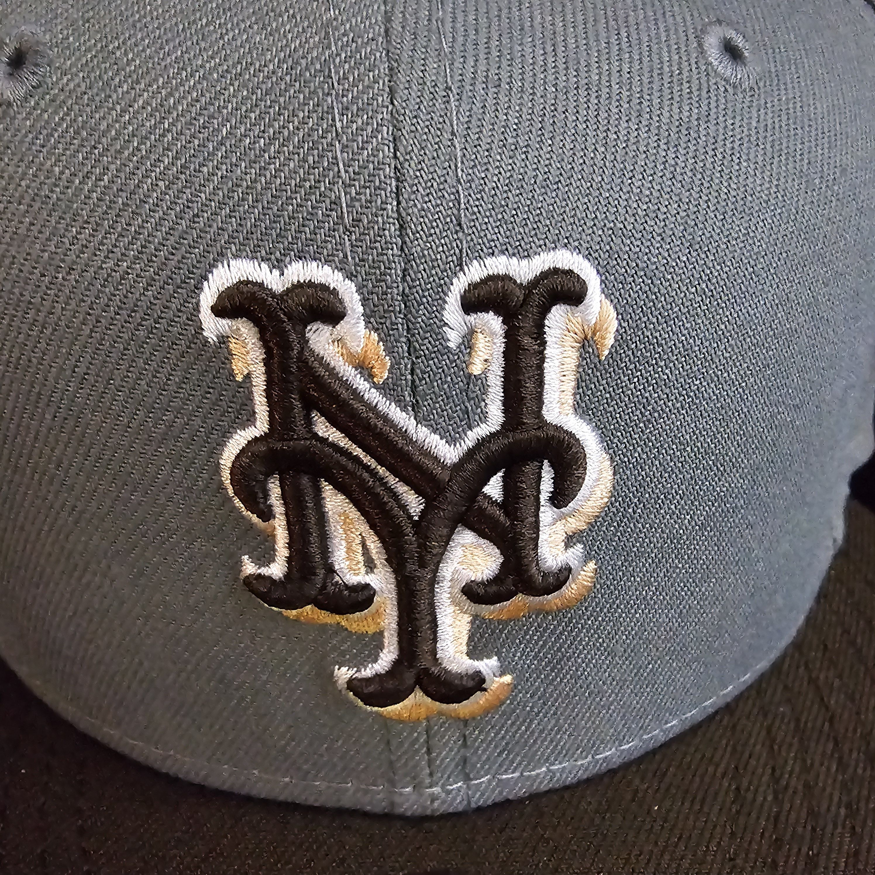 New Era 2002 New York Mets 40th Anniversary Gray/Brown Heritage Size ONE SIZE - 2 Thumbnail