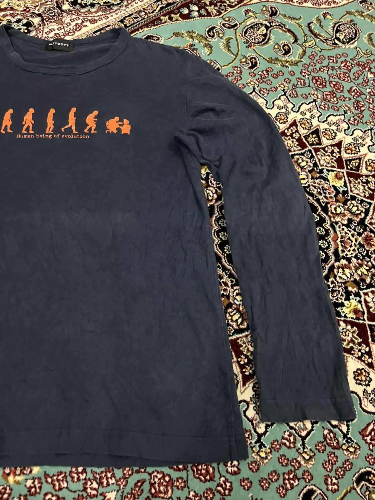 Boycott 💥BOYCOTT human being of revolution tee Size US M / EU 48-50 / 2 - 9 Thumbnail