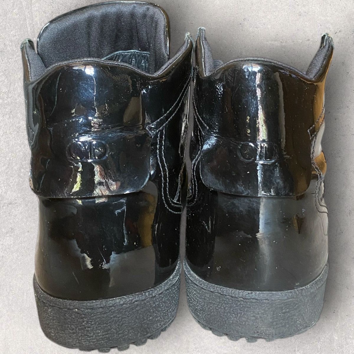 Dior Fall15 Black Patent High Top Size US 8 / EU 41 - 4 Thumbnail