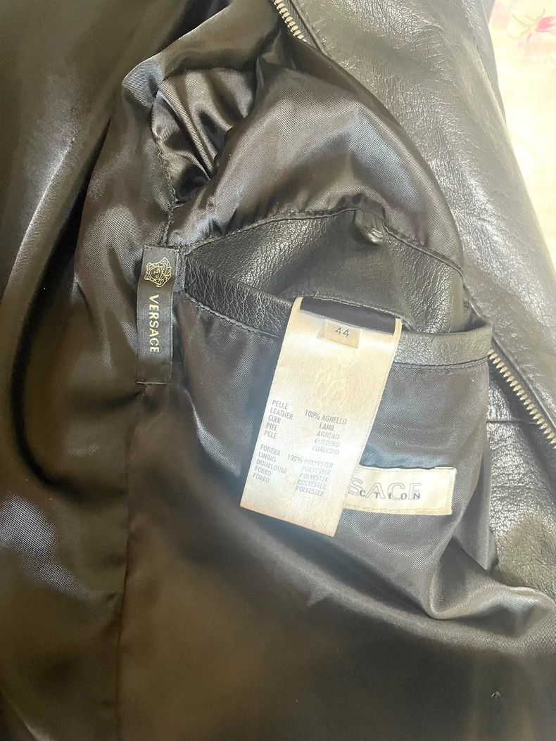 Versace Versace Men's casual jacket leather jacket Size US M / EU 48-50 / 2 - 9 Thumbnail