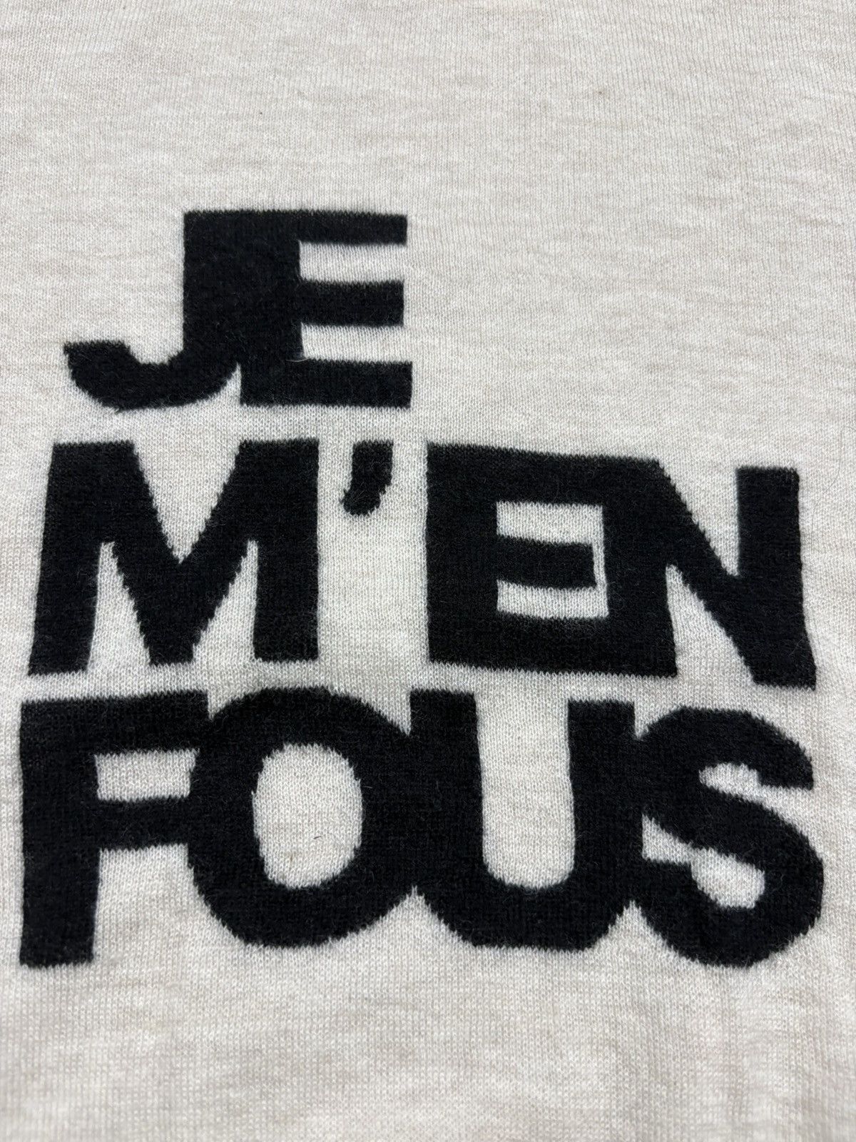 Zadig & Voltaire Zadig & Voltaire Je M’en Fous Cashmere Knit Short Sleeve Top Size M / US 6-8 / IT 42-44 - 7 Thumbnail