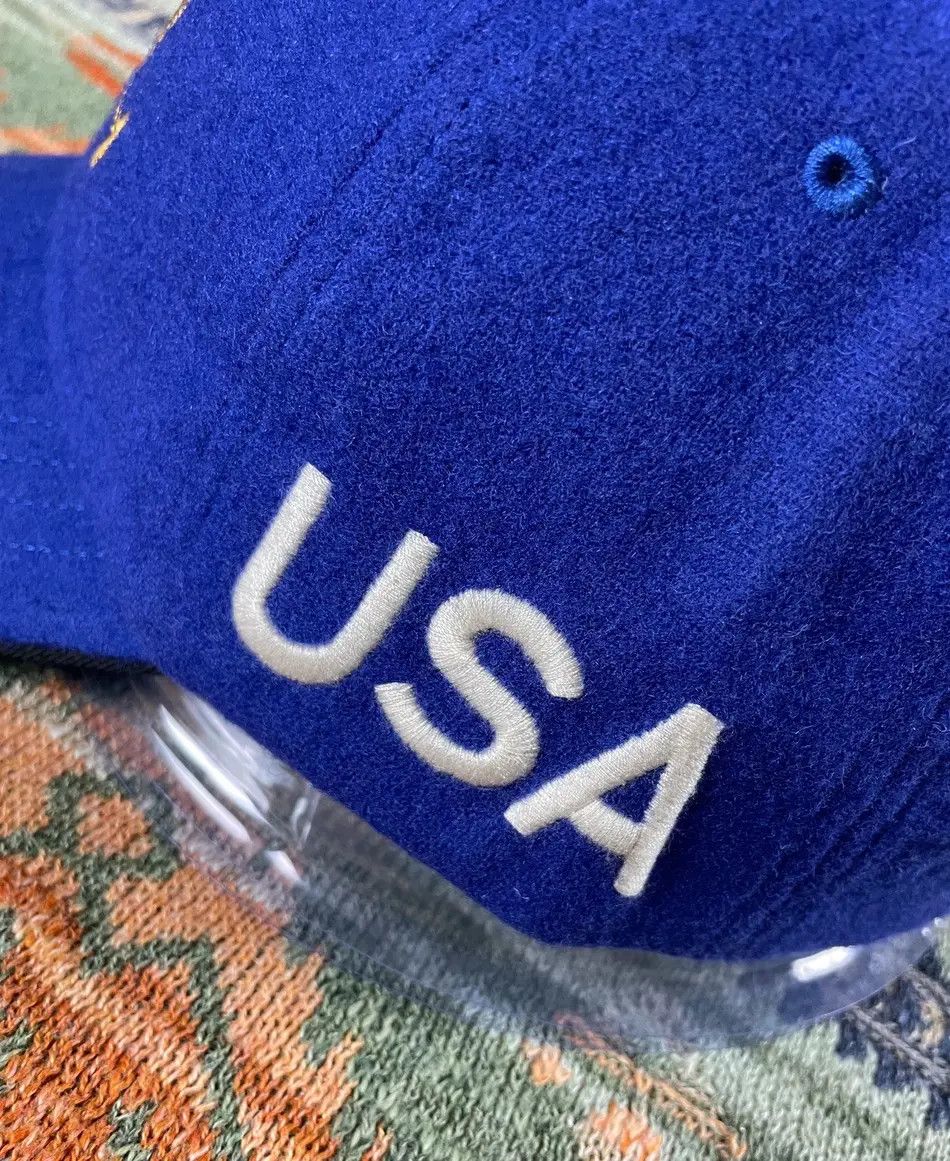 Polo Ralph Lauren USA Team Wool Baseball Hat Cap