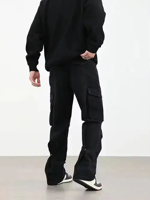 Jean utility punk cargo pants Size US 32 / EU 48 - 2 Thumbnail
