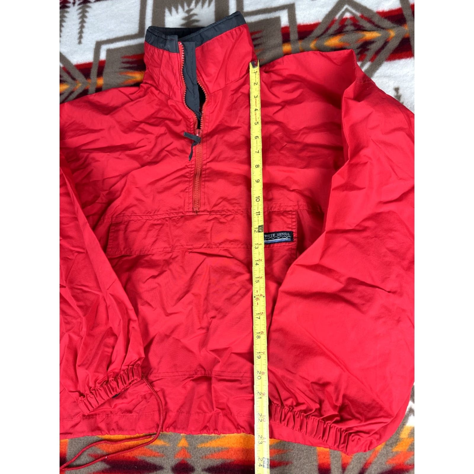 Vintage VINTAGE White Sierra Mens Anorak Windbreaker Jacket Red M Mens Size US M / EU 48-50 / 2 - 5 Thumbnail